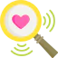 Magnifying glass icon 64x64