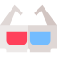 3d glasses icon 64x64
