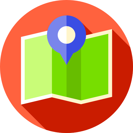 Maps and location Ikona