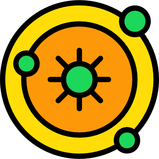 Solar system icon