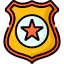 Police badge アイコン 64x64