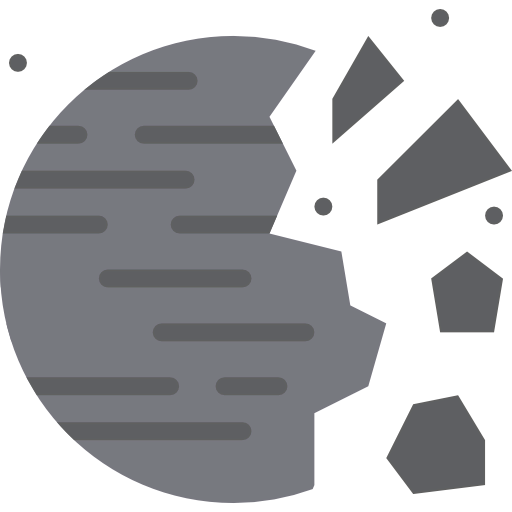 Destroyed planet icon