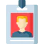 Id card Ikona 64x64