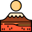 Mount kilimanjaro icon 64x64