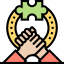 Handshake icon 64x64