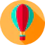 Hot air balloon icon 64x64