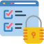 Secure data Secure data icon 64x64