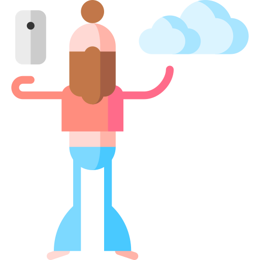 Cloud storage アイコン