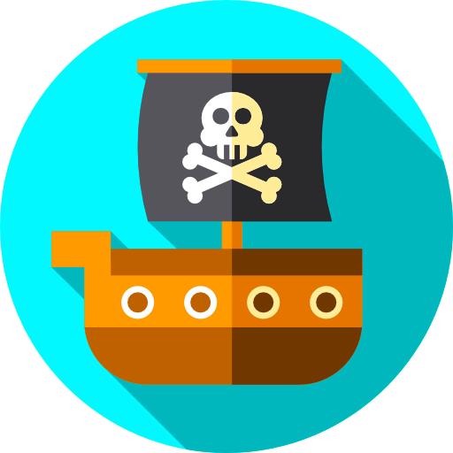 Pirate ship Symbol