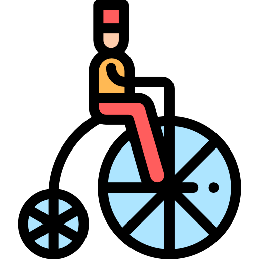 Penny-farthing icon
