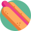 Hot dog Ikona 64x64
