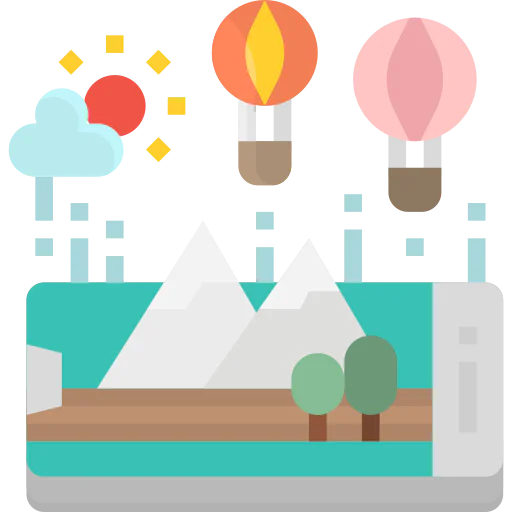 Augmented reality icon