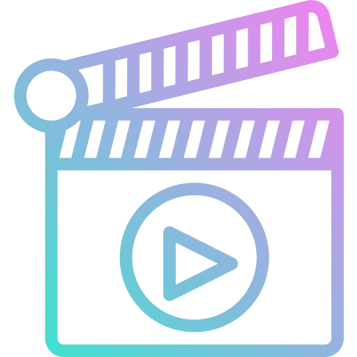 Clapperboard icon