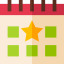 Calendar ícono 64x64