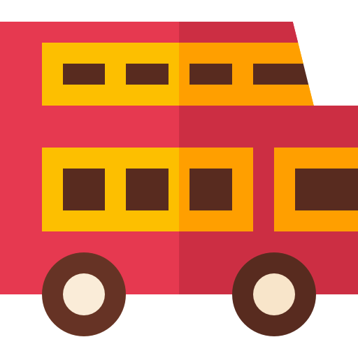 Double decker bus Ikona