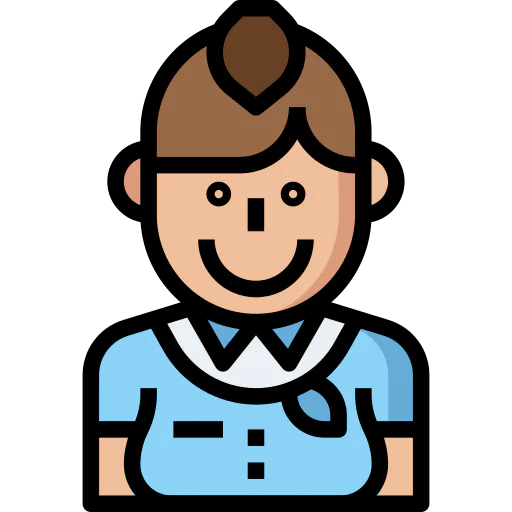 Air hostess icon