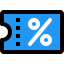 Discount icon 64x64