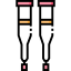 Crutches アイコン 64x64