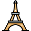 Eiffel tower 图标 64x64