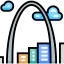 Gateway arch 图标 64x64