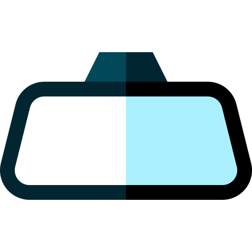 Rearview mirror icon