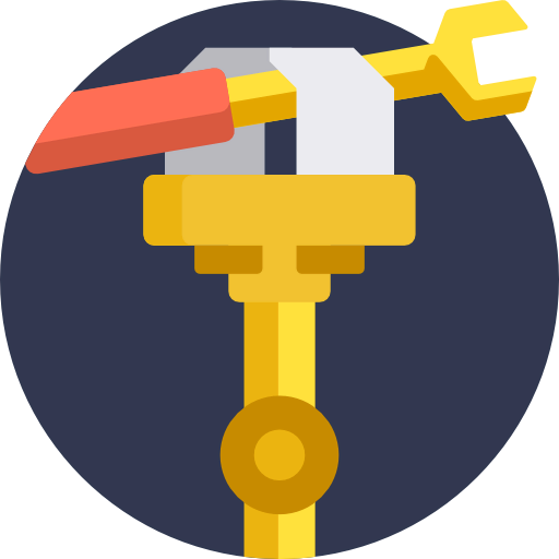 Robot arm icon
