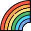 Rainbow icon 64x64