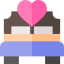Bed icon 64x64