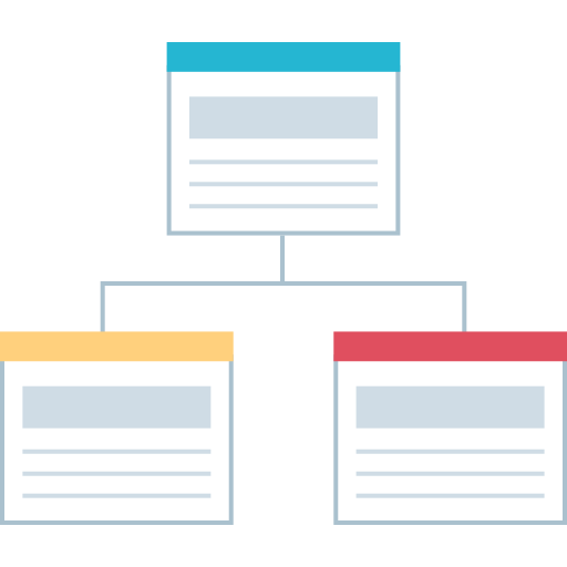 Hierarchical structure ícono