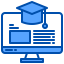 E learning icon 64x64