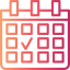 Календарь иконка 64x64
