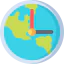 Earth globe icon 64x64