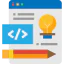 Web design ícone 64x64