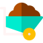 Wheelbarrow icône 64x64