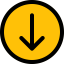 Circle button icon 64x64