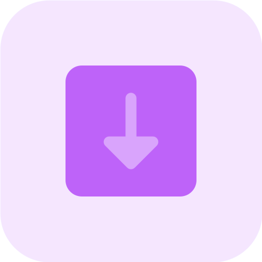 Down arrow icon