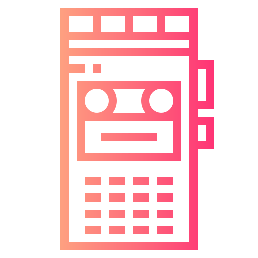 Tape recorder icon