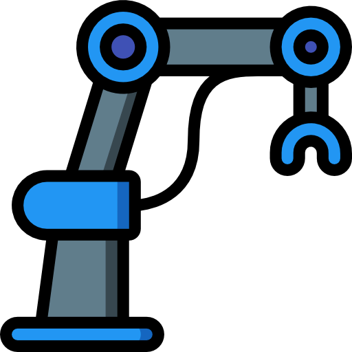 Mechanical arm icon