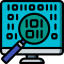 Binary code icon 64x64