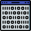 Binary code ícono 64x64