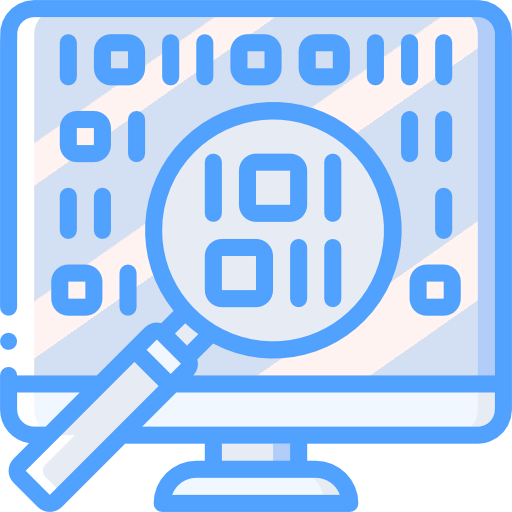 Binary code icône