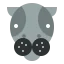 Hippopotamus Symbol 64x64