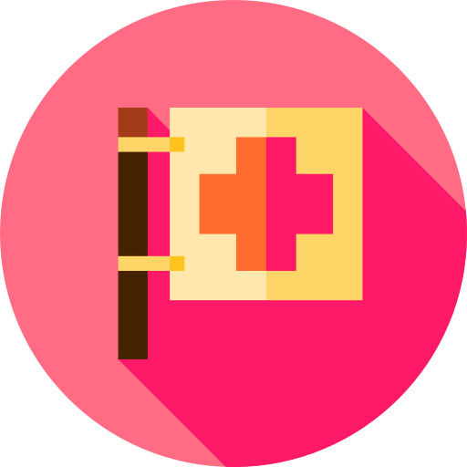Red cross icon