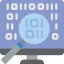 Binary code icon 64x64