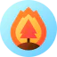 Forest fire ícone 64x64