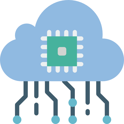 Cloud computing アイコン
