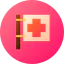 Red cross ícone 64x64
