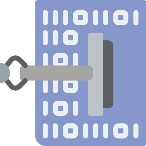 Binary code ícono