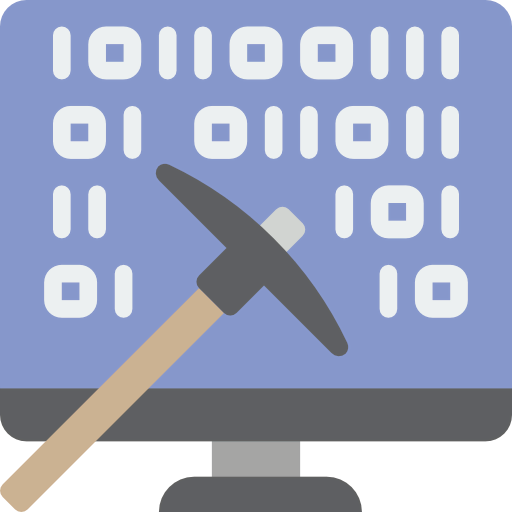 Binary code ícono