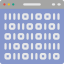 Binary code ícono 64x64